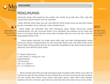 Tablet Screenshot of mentarifreight.com